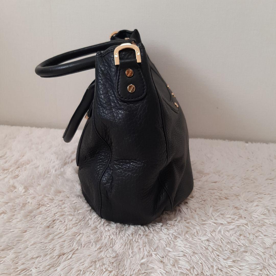 極美品　Tory Burch　トリーバーチ　2way バッグ　黒　アマンダ