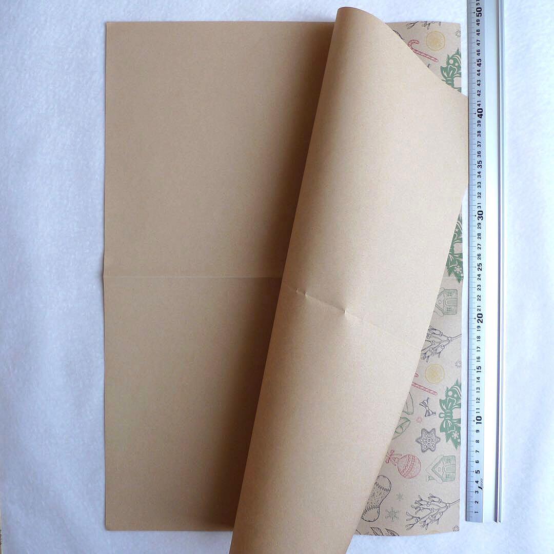 【ゆう様】R268クリスマスの包装紙6枚セット(980)