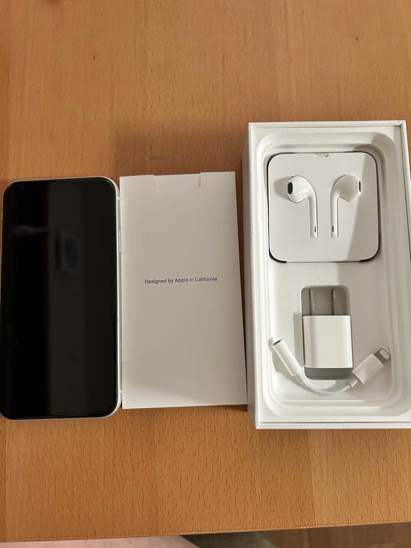 箱あり　付属品　Apple iPhone 11 64GB white ホワイト