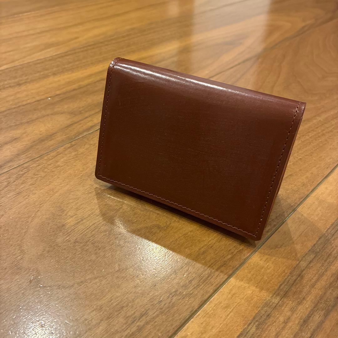 GANZO THIN BRIDLE(シンブライドル)レザー 名刺入れ