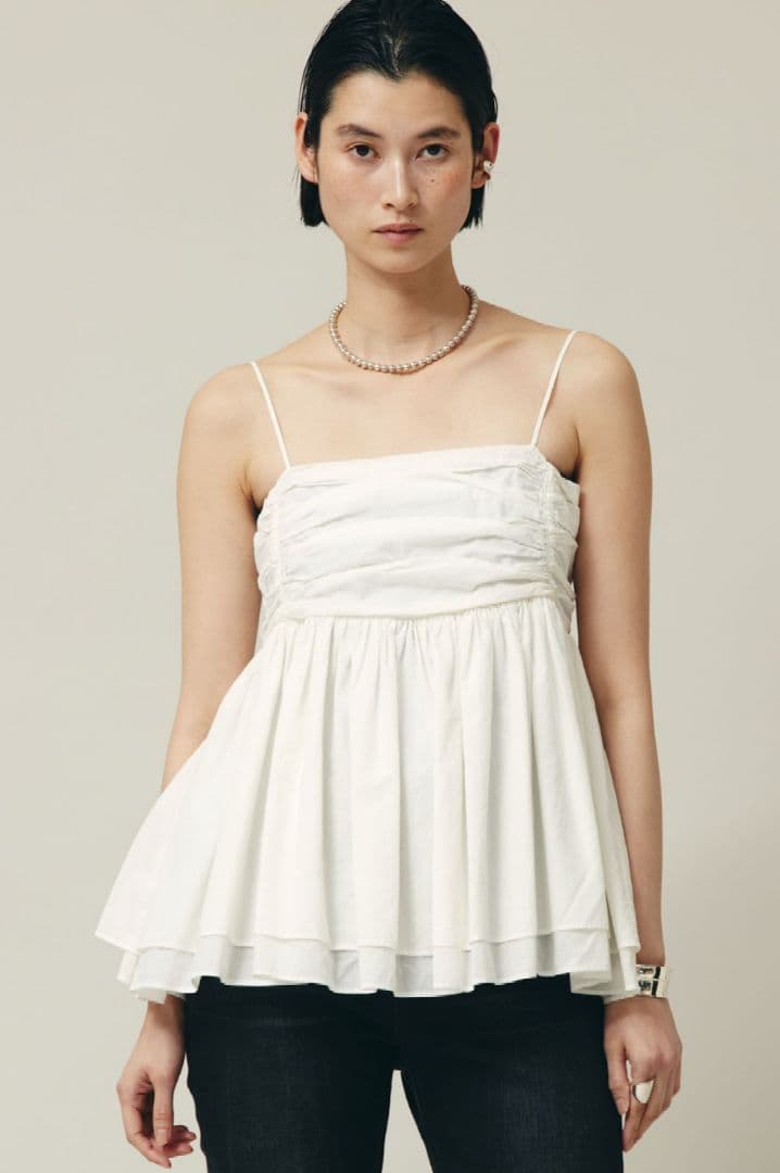 新品青山店限定 Curensology カレンソロジー レイヤードキャミソール