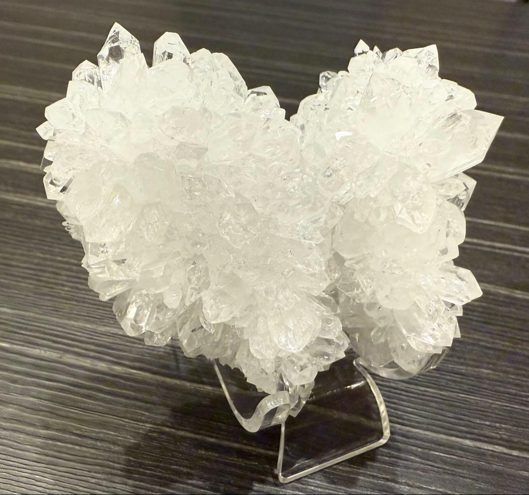 高品質♡ 蝶々 菊花水晶 クラスター クリアクォーツ 浄化 天然石