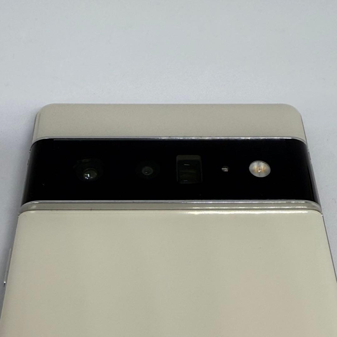 Google Pixel 6 Pro G8V0U 128GB 海外版 白 画面焼