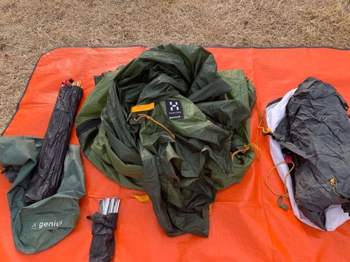 ホグロフス　genius23 テント　ヴィンテージ