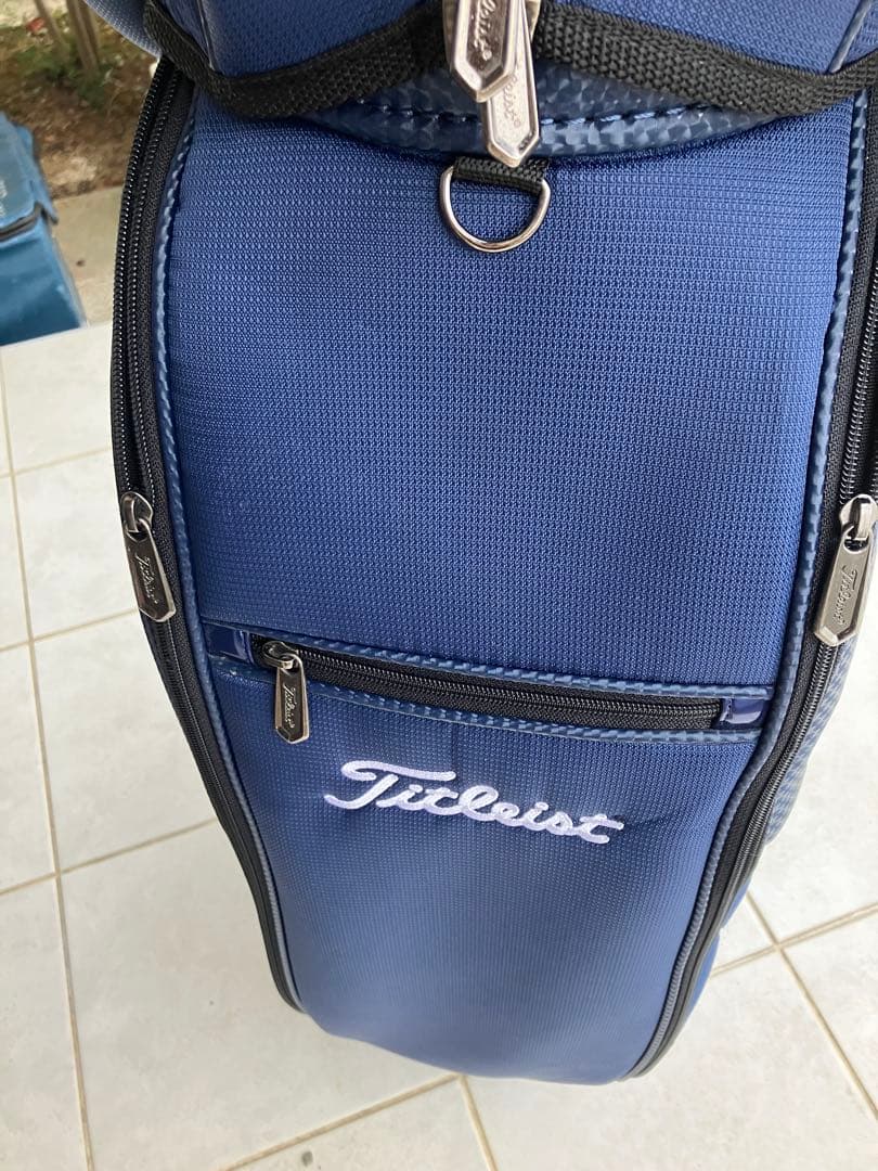 Titleist ネイビー キャディバッグ