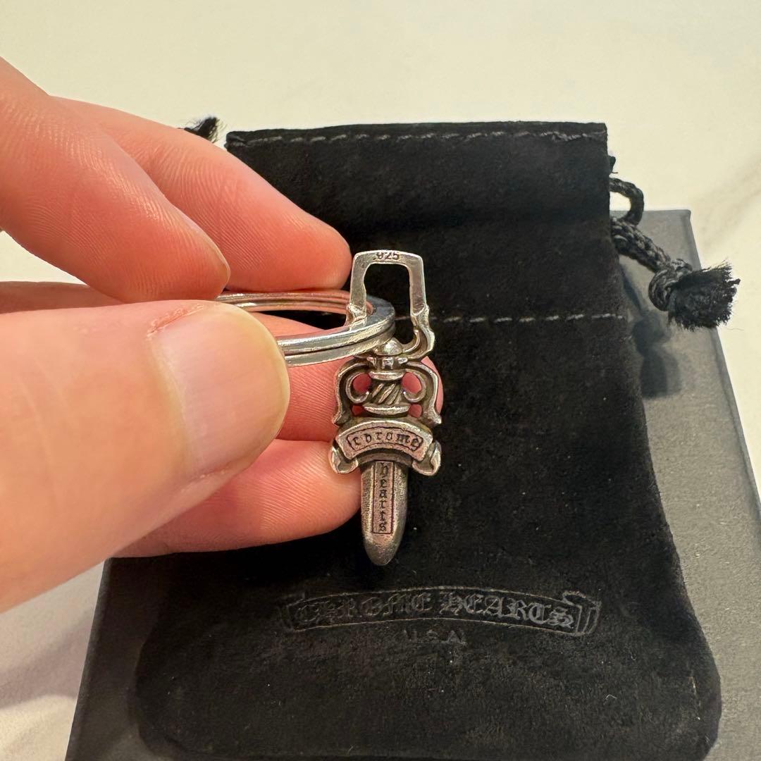 ChromeHearts クロムハーツ　ダガー　キーリング