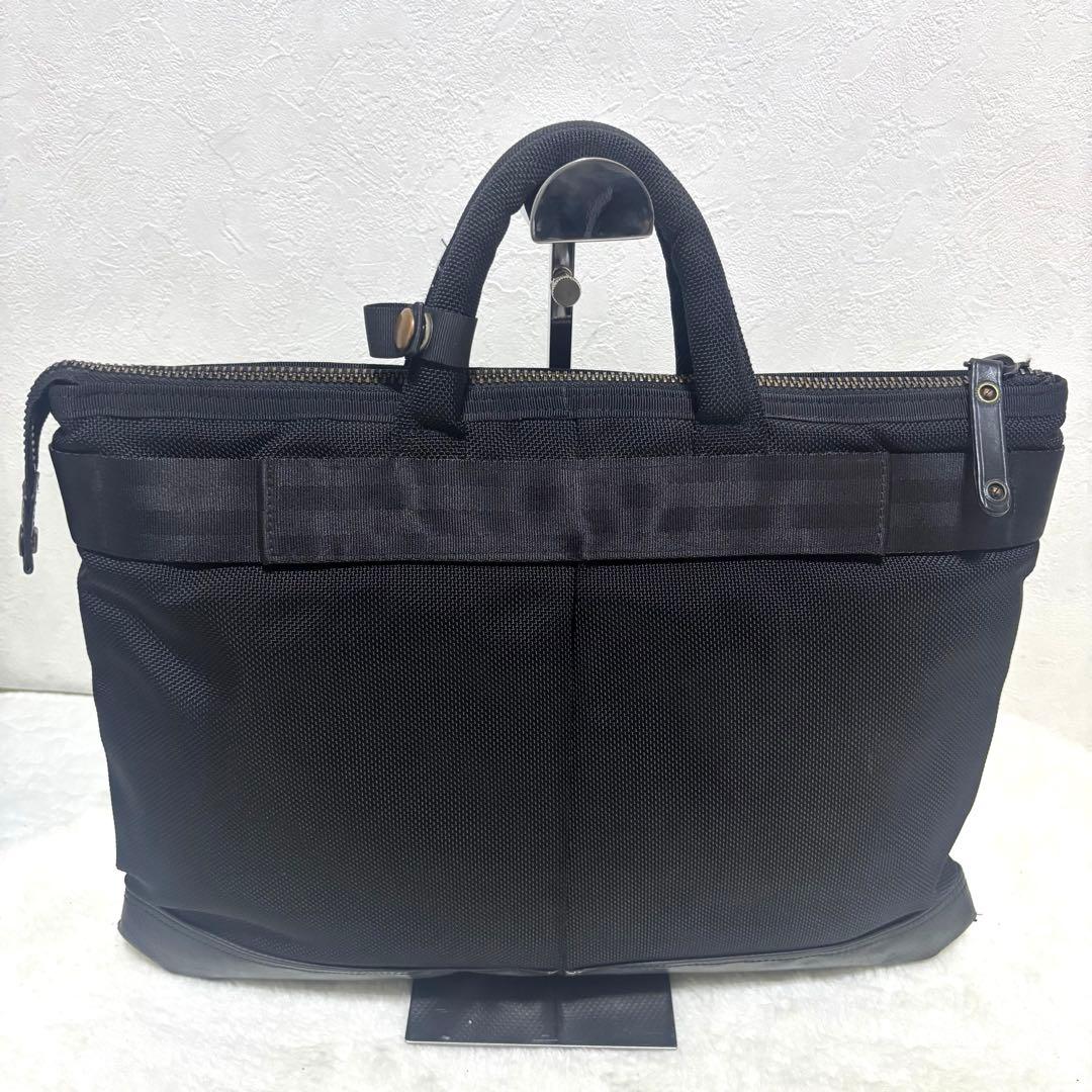 ロゴ美品✨ ポーター ヒート ビジネスバッグ メンズ A4可 薄型