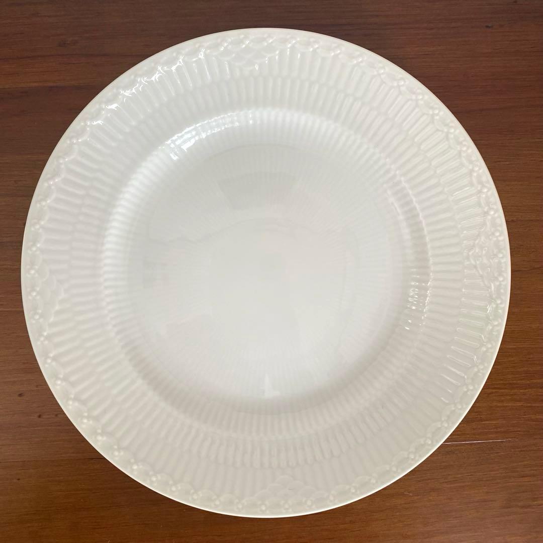 【SAKURA】ロイヤルコペンハーゲン ホワイトフルーテッド　3枚