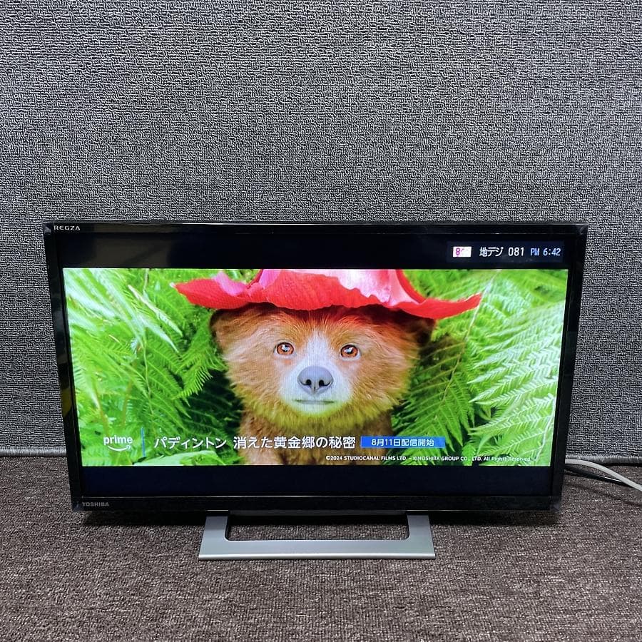 2023年製■東芝 レグザ 24V型 LED液晶テレビ 24V34 無線LAN