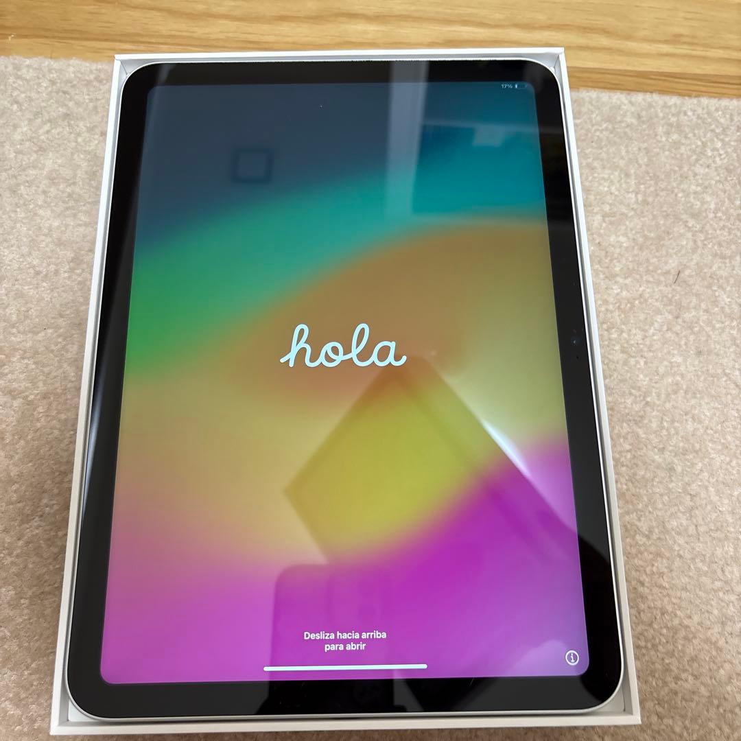 iPad（第10世代）Wi-Fiモデル／シルバー／64GB