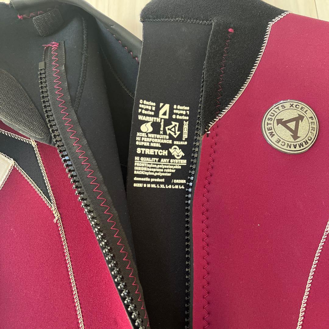 【美品】XCELウエットスーツ　 メンズ　Lサイズ