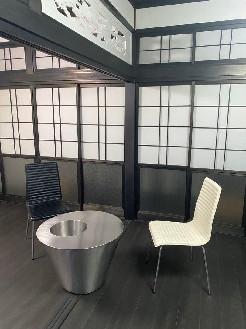 高級　半永久　ステンレス　テーブル　シシャ　フーカ　屋外　デザイナーズ　モダンb