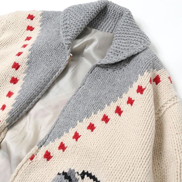k*u様 UNUSED cowichan sweater カウチンセーター　アン
