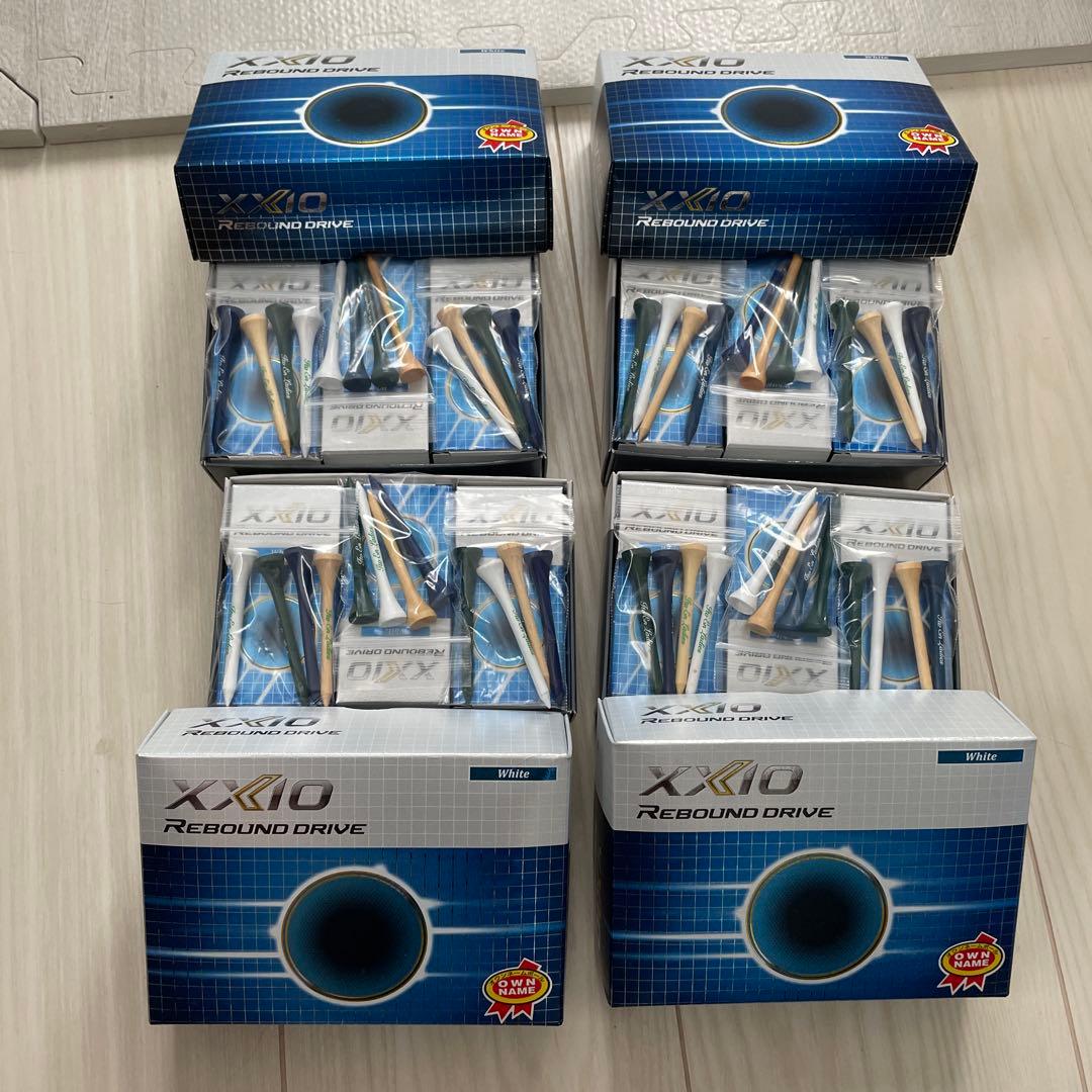 XXIO Rebound Drive ゴルフボール 4個セット