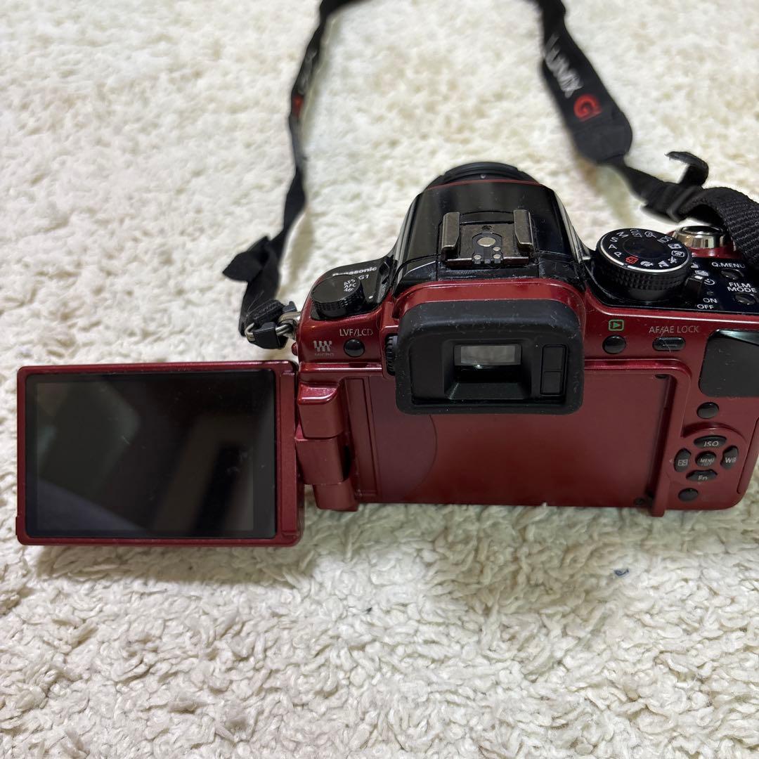 Panasonic LUMIX DMC-G1 レッド ミラーレス一眼カメラ