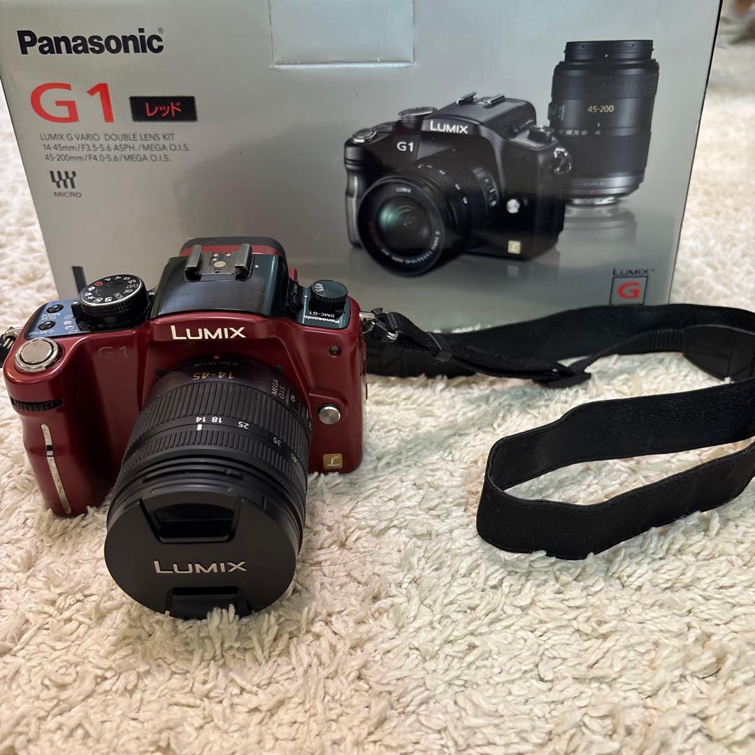 Panasonic LUMIX DMC-G1 レッド ミラーレス一眼カメラ