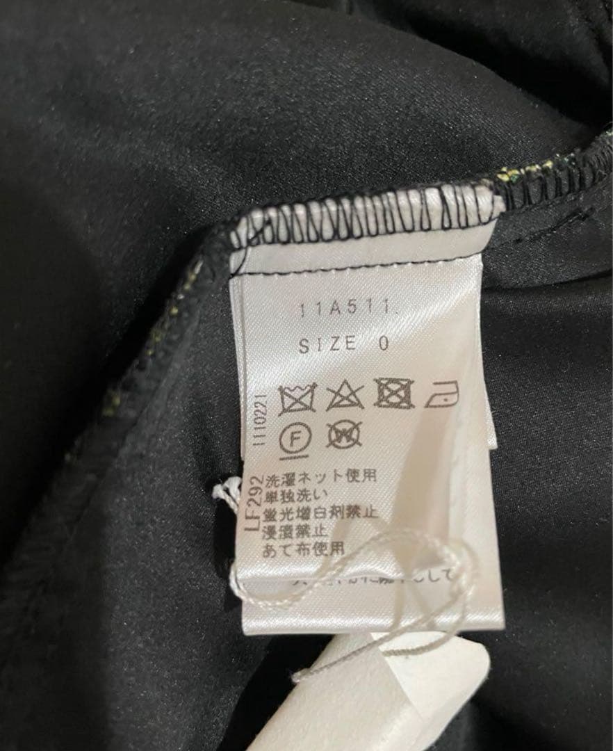 Chesty チェスティ　長袖 ワンピース　アジサイ 刺繍