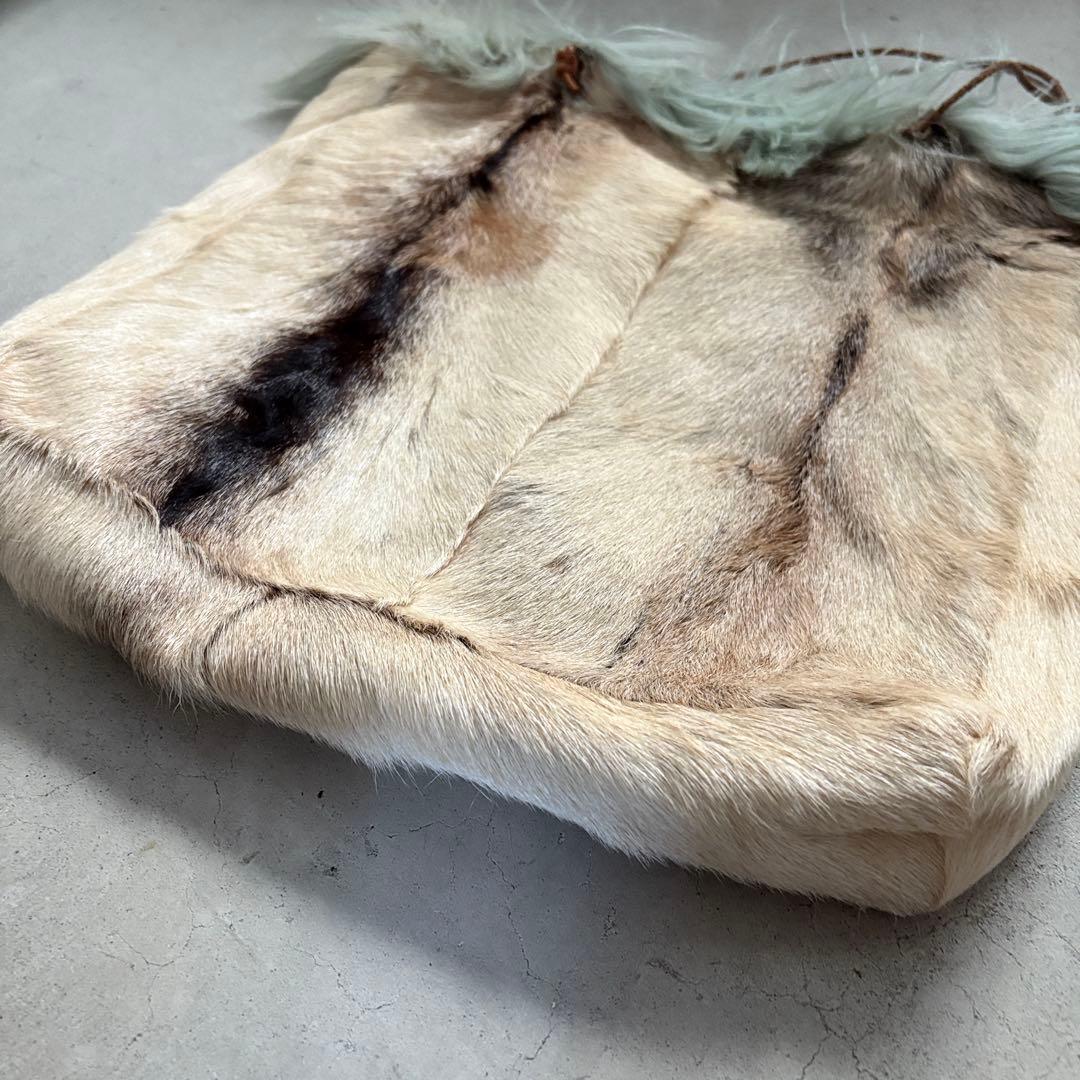 新年SALE★MARNI ハラコ ファー トートバッグ