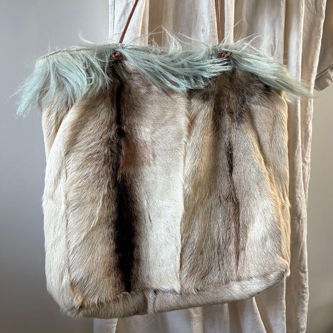 新年SALE★MARNI ハラコ ファー トートバッグ