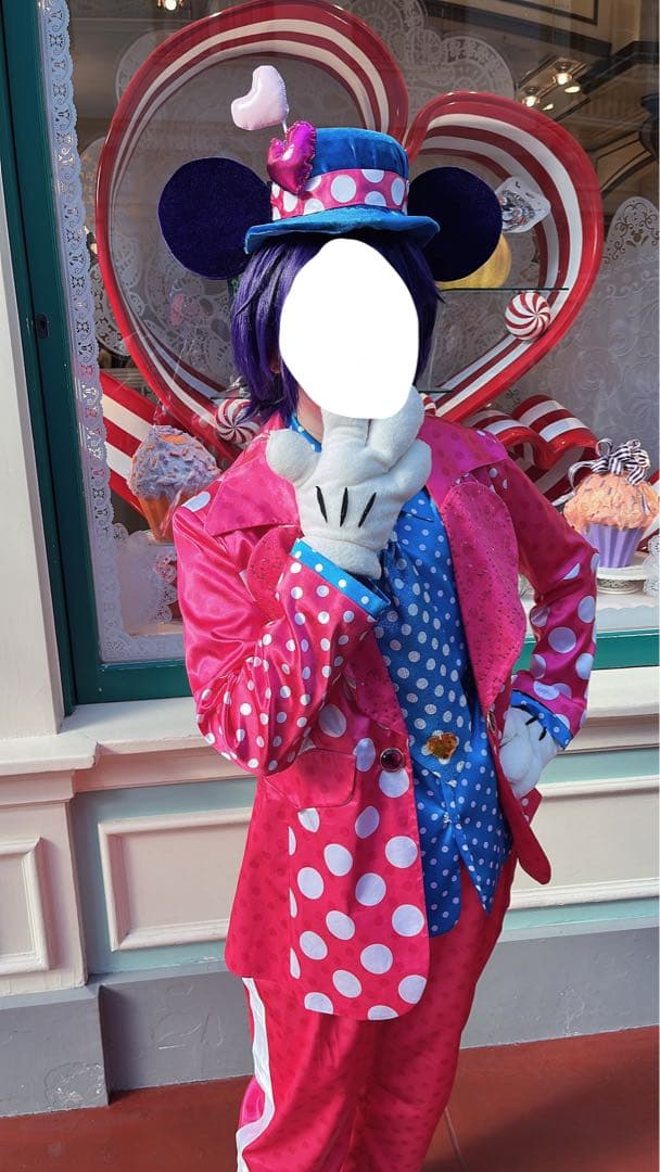 Dハロ仮装　ミニーのファンダーランド　ミッキー衣装