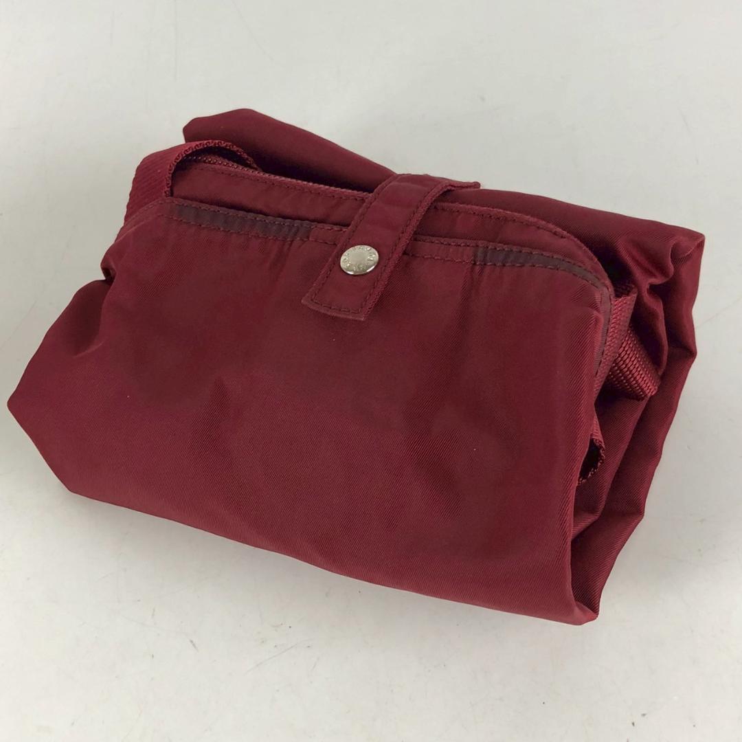 PRADA プラダ ナイロン ハンドバッグ レッド レディース ブランド