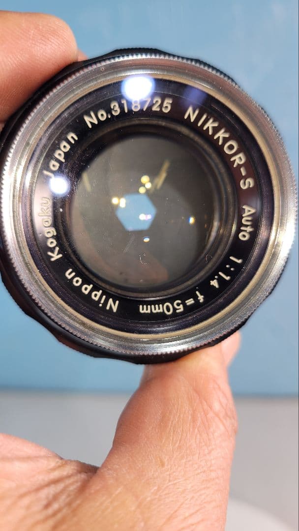 Nikon F 一眼レフカメラ Nikkor 50mm f/1.4現状品