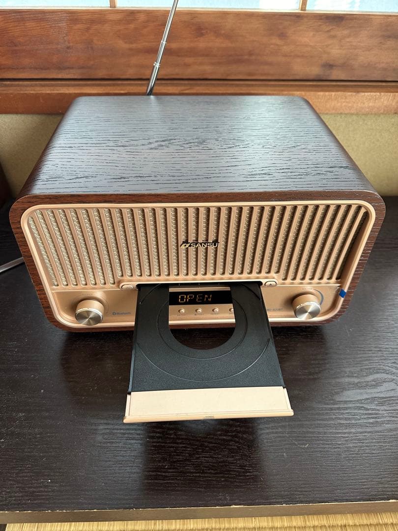 SANSUI サンスイ CD ステレオシステム オーディオ SMS-820BT