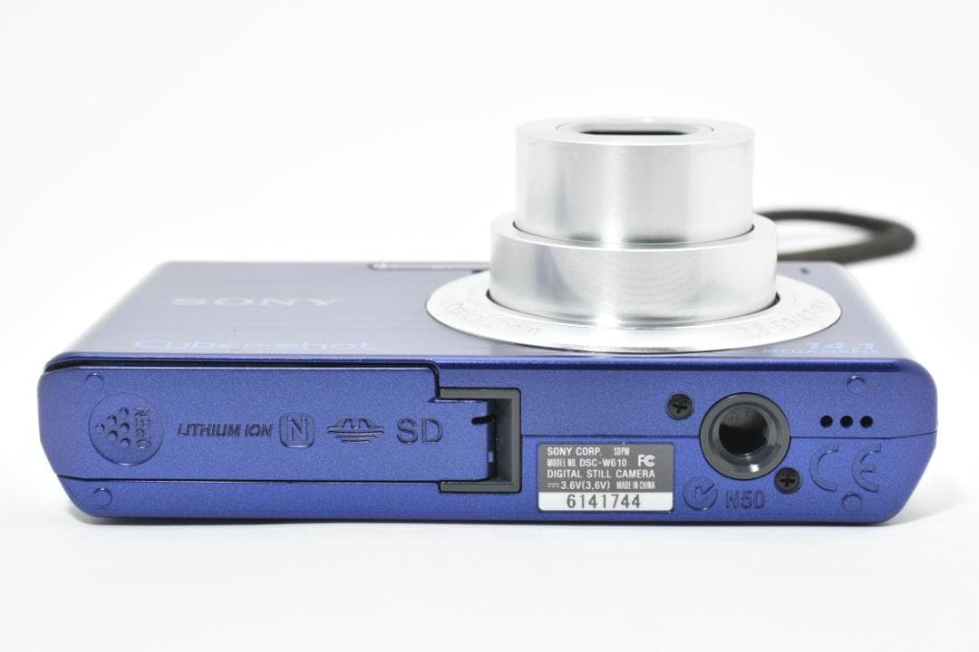 【極美品】SONY Cyber-shot DSC-W610 ブルー　動作確認済