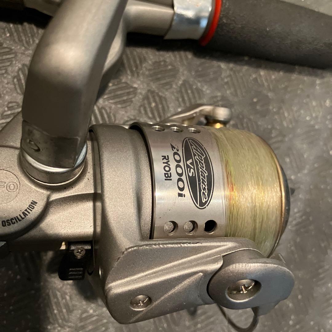 釣竿 2.4m CASTER8 リール リョービ 2000/3000R