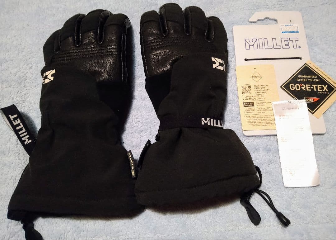 美品 MILLET COSMIC GTX ミレー グローブ手袋 GORE-TEX