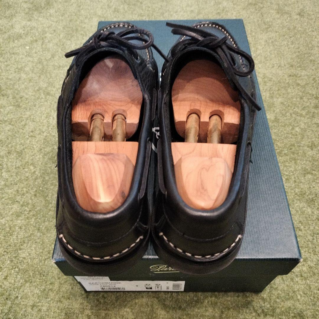 Paraboot / BARTH グレインレザー ブラック サイズ：9