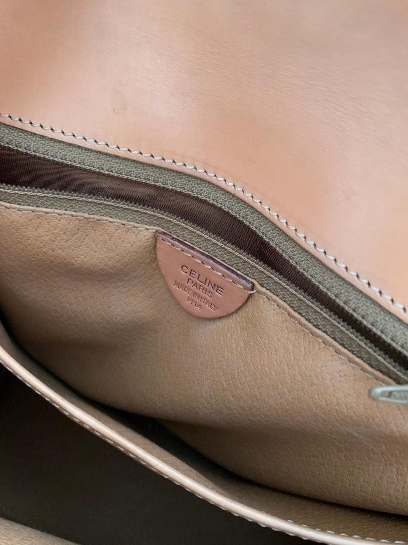 m*o様 【難あり】CELINE セリーヌ マカダム ハンドバッグ ガンチーニ