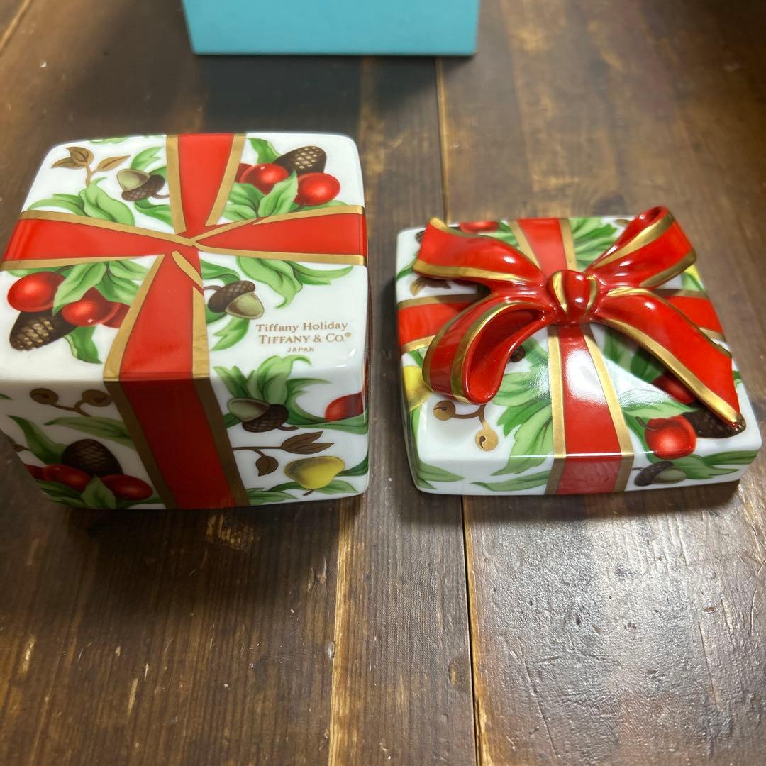 a*a様 希少　レア　Tiffany ティファニー　ホリデー　小物入れ　ジュエリ