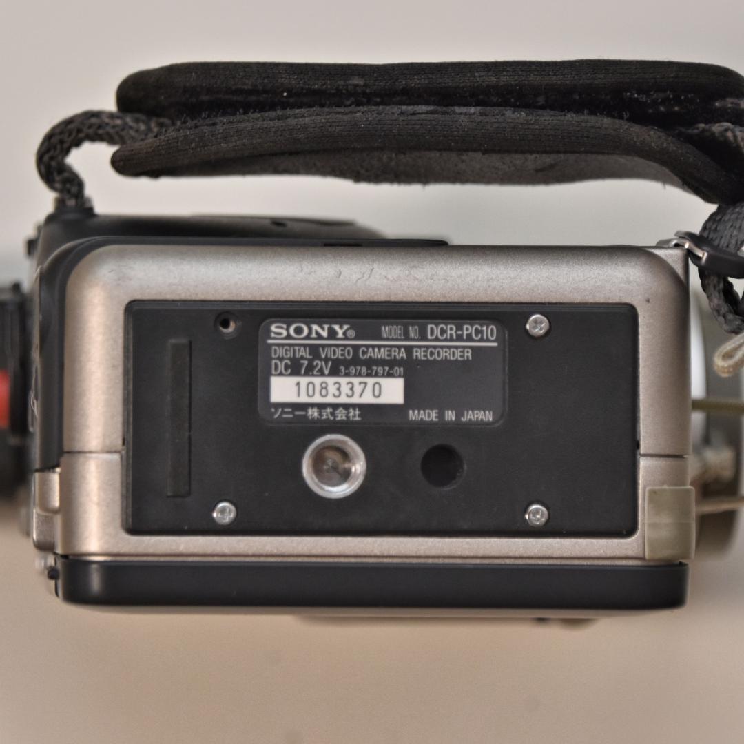 Mini DV SONYデジタルビデオカメラ DCR-PC10
