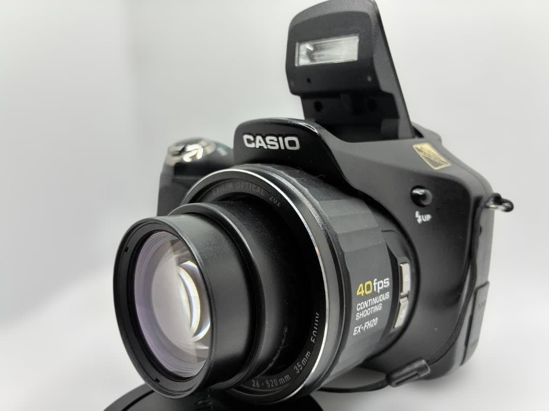 CASIO EXILIM EX-FH20 デジタルカメラ ブラック 動作品