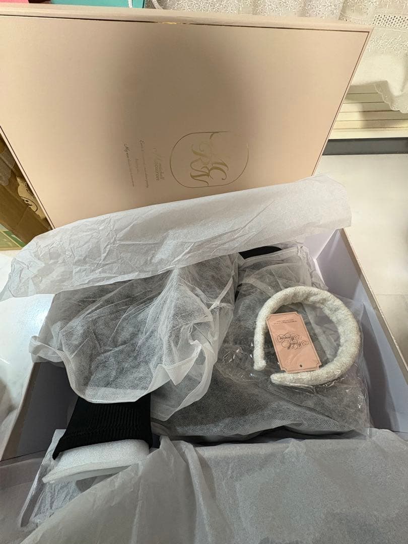 14.5cm最強盛れショートブーツLサイズ箱付き☆ノベルティ付き☆