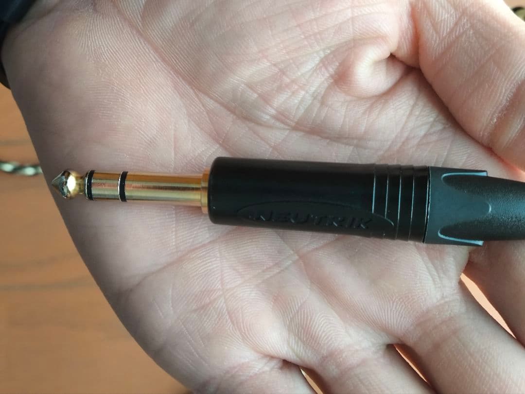 ヘッドホン AUDEZE LCD Premium Cable 6.3mm-2.5m