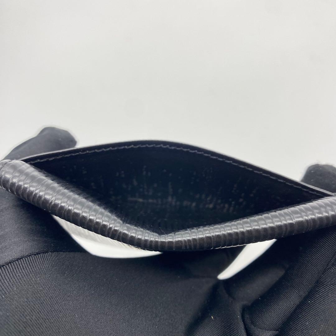 【希少】ルイヴィトン・カードケース・ポシェット・カルト ヴイジット・エピ・黒