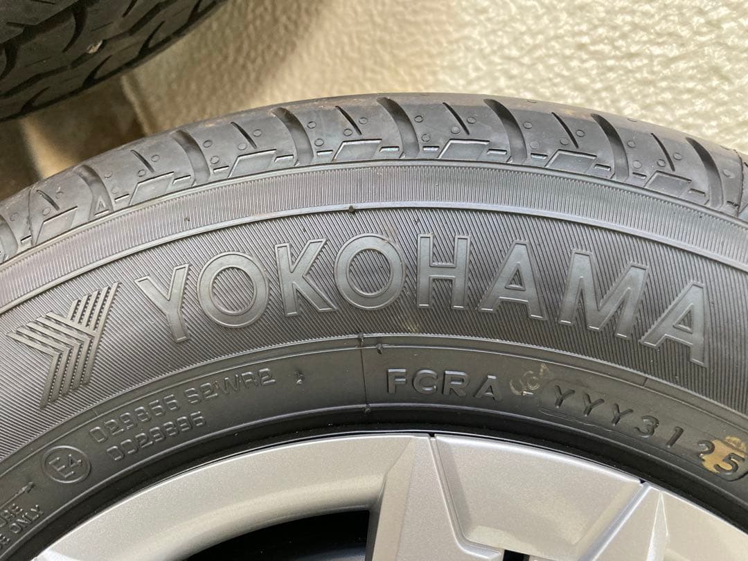 アトレー 新車外し 145/80R12 タイヤ ホイール セット キャップ付き