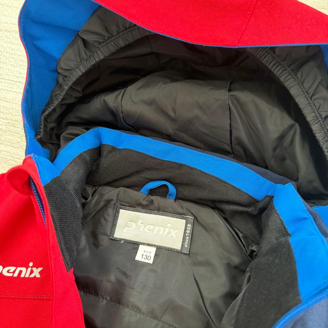 phenix キッズ　スキーウェア　スノボウェア　130 上下　グローブ付き