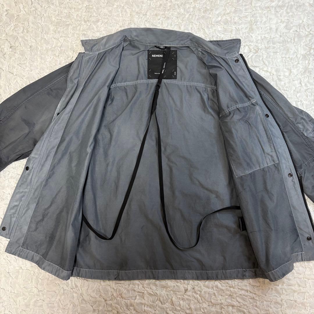 NEMEN ガーメントダイ シャツジャケット stone  TenC