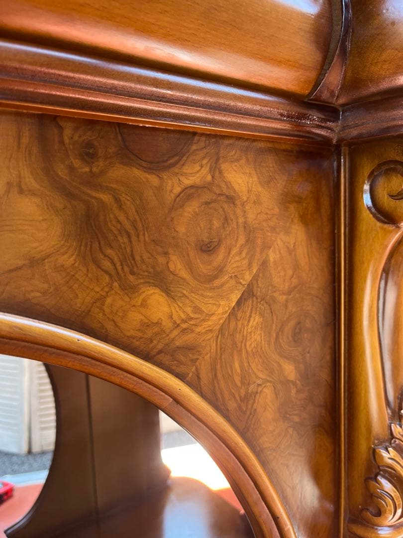 イタリア コンソール マホガニー 高級家具 イタリア家具 鏡