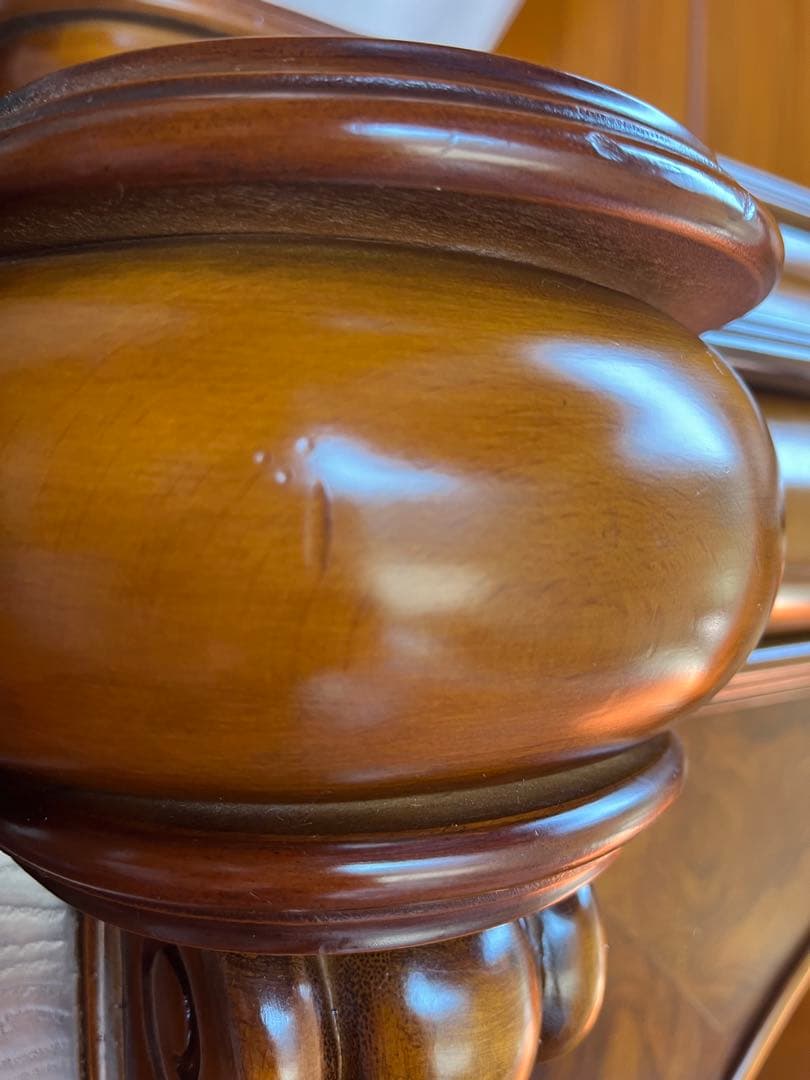 イタリア コンソール マホガニー 高級家具 イタリア家具 鏡