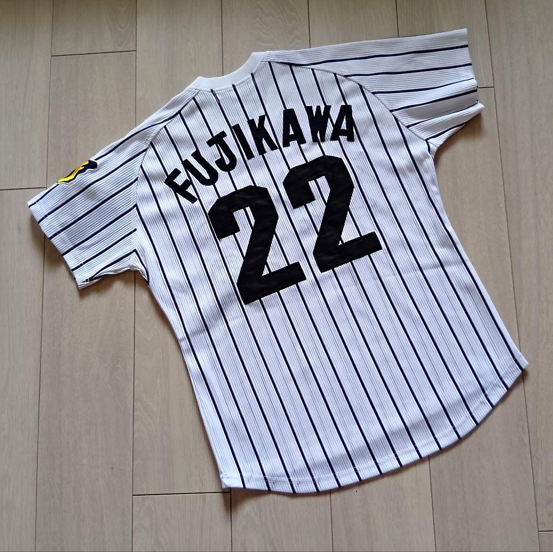 【限定　完売】阪神　タイガース　復刻　藤川　交流戦　ホーム　ユニフォーム　S