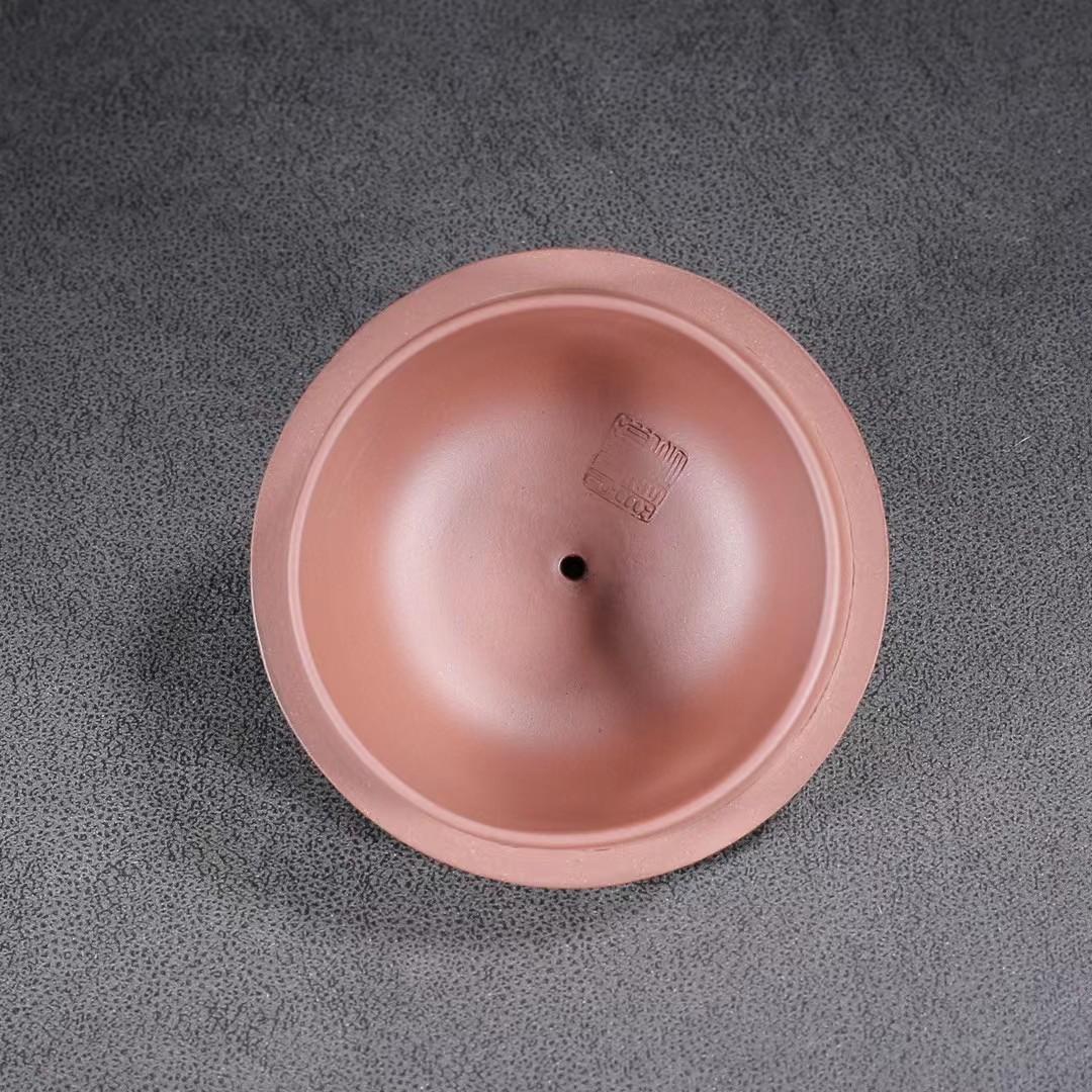 中国古美術・宜興原鉱・秦権 荊南山樵紫砂壺・赤泥急須・茶壺・茶道具・置物・禮器