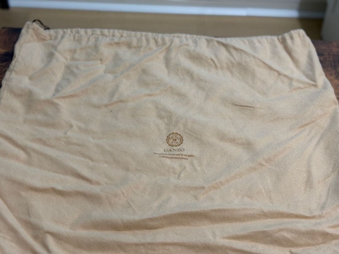 美品✨ GANZO GUD ブリーフケース カーフレザー ボルドー　保存袋付き