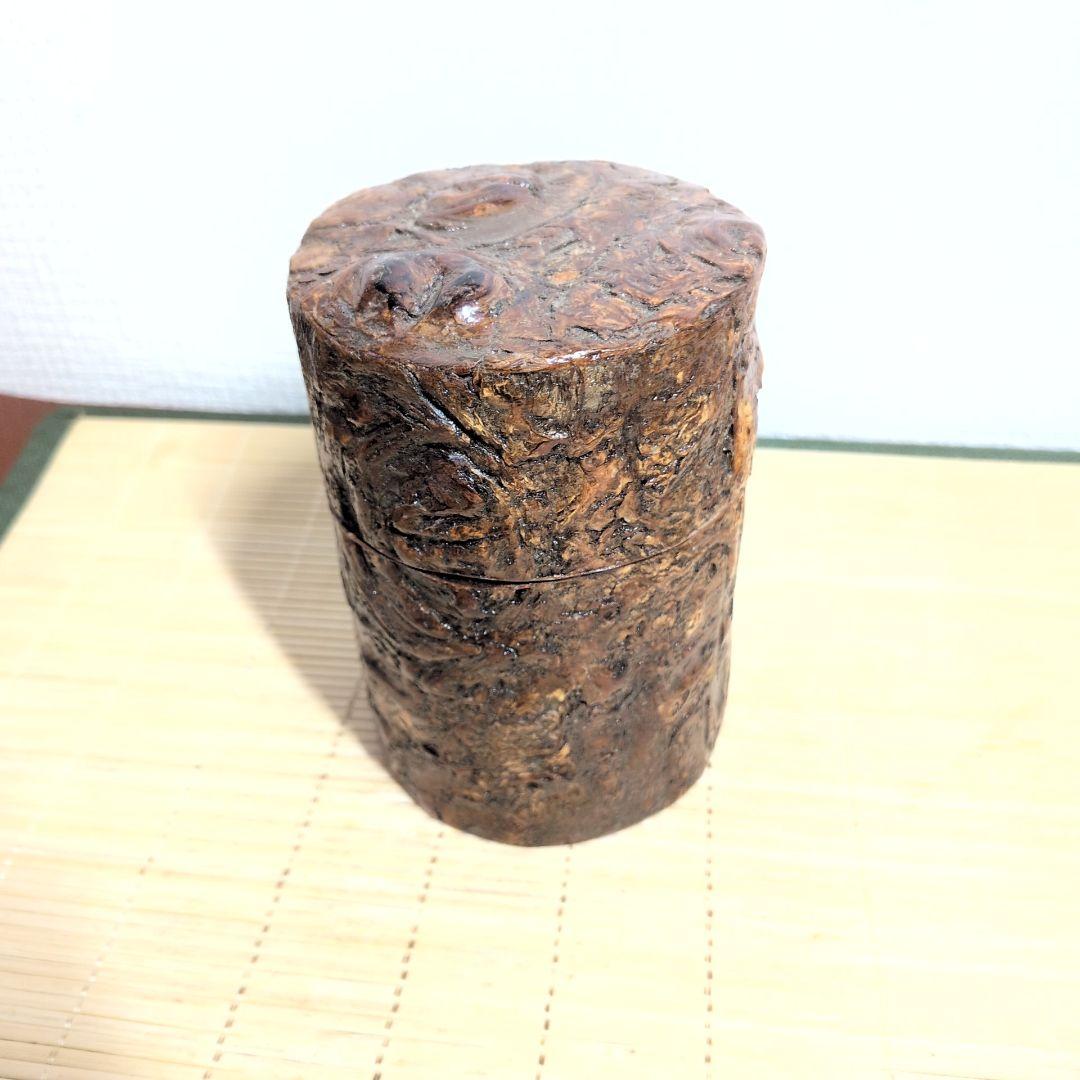 秋田 角館 樺細工 桜皮細工 茶筒 茶入 煎茶道具 伝統工芸品