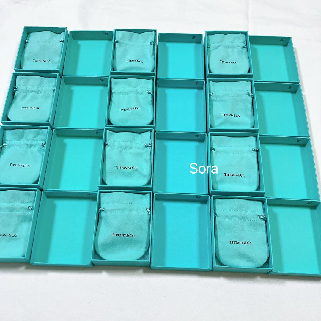 ティファニー　空箱　巾着袋　12セット　現行品　保存袋　アクセサリー入れ