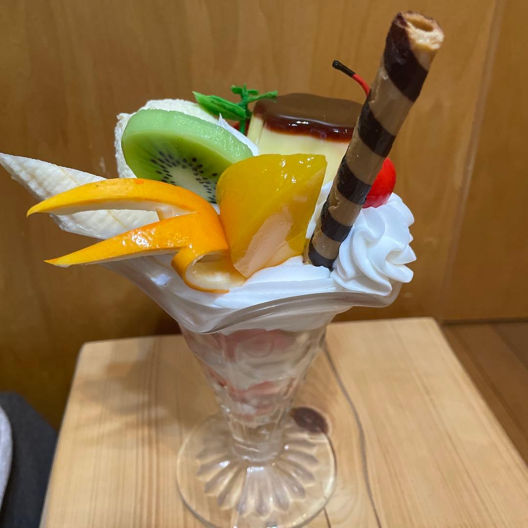 食品サンプル　パフェ　まいづる