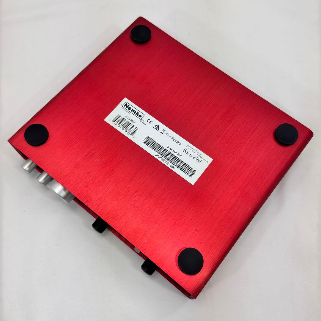 FOCUSRITE Scarlett 6i6 G2 オーディオインターフェイス